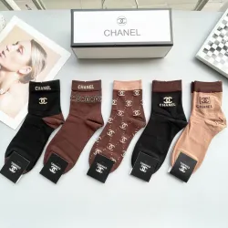 Chanel socks Five pairs per box #B51458