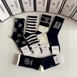 Chanel socks Five pairs per box #B51472