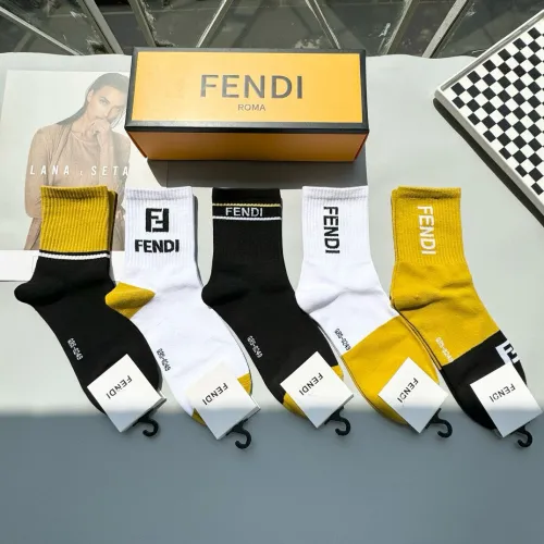 Comfortable and Stylish Fendi Designer Socks #B45563