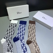 Dior socks (3 pairs) with gift box #99898741