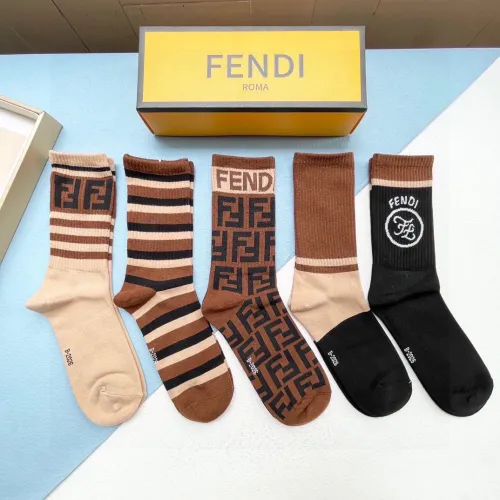 Fendi socks (5 pairs) #B41910