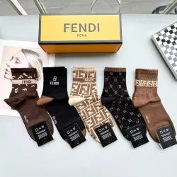 Fendi socks Five pairs per box #B51457