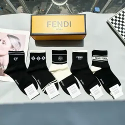 Fendi socks Five pairs per box #B51462