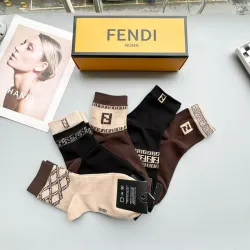 Fendi socks Five pairs per box #B51464