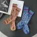 Gucci Monogram Jacquard Calf Socks two colors #B59246