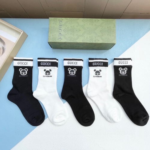 Gucci socks (5 pairs)  #B36902