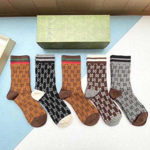 Gucci socks (5 pairs)  #B36904