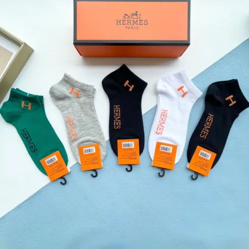 Hermes socks (5 pairs) #999934964