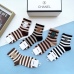 High quality  classic fashion design cotton socks hot sell brand CHANEL socks for  women and man 5 pairs #999930303