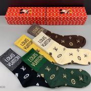 Louis Vuitton socks (5 pairs) #99903698