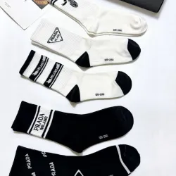 Prada socks Five pairs per box #B51489