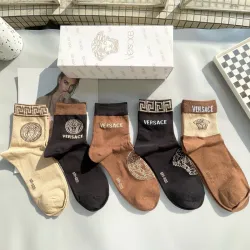 Versace socks Five pairs per box #B51456