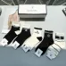 Women's Chanel Socks in Brown and Beige #B45570