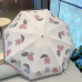 Burberry Three fold automatic folding umbrella #B34757