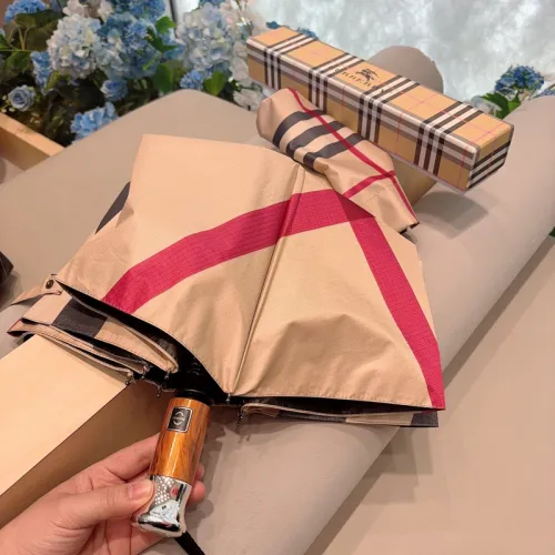 Burberry Three fold automatic folding umbrella #B34758