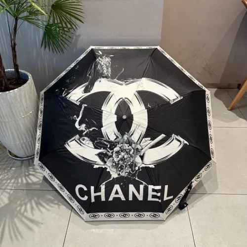 CHANEL Three fold automatic folding umbrella #999937034