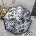 Dior 2024 Summer New Folding Umbrella Black Coating for Sun Protection #B38900