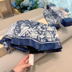 Dior Three fold automatic folding umbrella #B34741