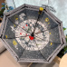 Dior Three fold automatic folding umbrella #B34742