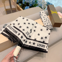 Louis Vuitton Three fold automatic folding umbrella #B34672