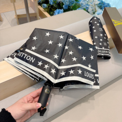 Louis Vuitton Three fold automatic folding umbrella #B34673