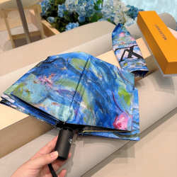 Louis Vuitton Three fold automatic folding umbrella #B34676