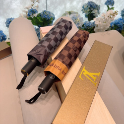 Louis Vuitton Three fold automatic folding umbrella #B34680