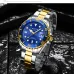 Black blue green water ghost watch business automatic mechanical watch luminous waterproof sports watch steel belt #99898846