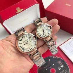 Cartier couple Blue Balloon Men and Women Watch 1:1 good quality #B65827 Cartier couple Blue Balloon Men and Women Watch 1:1 good quality #B65827