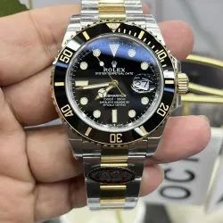 Rlx Oyster Perpetual Submariner Black/Gold 41MM #B55750
