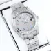 Rolex Stainless Steel Watch with Full Diamond Pave and Colored Sapphires #B46388