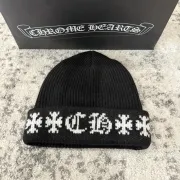 Chrome Hearts  Black bonnet #B53290