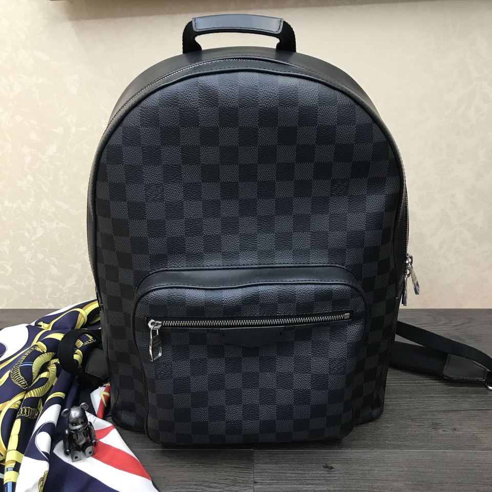 Buy Cheap Louis  Vuitton  AAA black  hot sale Backpack  31 42 