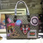 Gucci Super AAAA Gucci Courrier handbag Alessandro Michele Animal pattern 37x29x18cm #999059