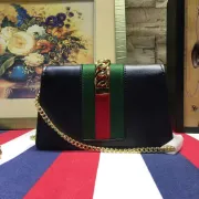 Gucci Super AAAA Sylvie woc handbag Original quality top coat leather 16.5*10.5*3.5cm #999065