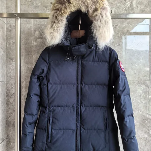 Canada Goose Coat Chelsea for Women Navy #B61643