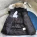 Canada Goose Coat for Women Chelsea Black Logo #B61645