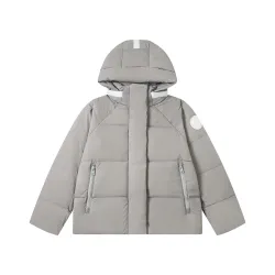 Canada Goose Hooded Down Jacket Lightweight Quilted Design with Contrast Accents Luxury Winter Insulated Outerwear for Men/Women #B59300