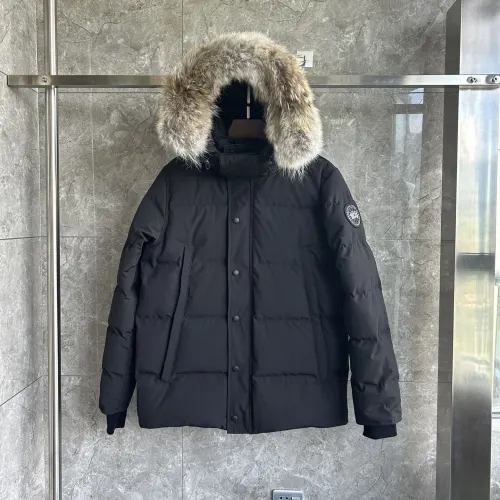 Canada Goose Parka With Fur Trim Black #B58920