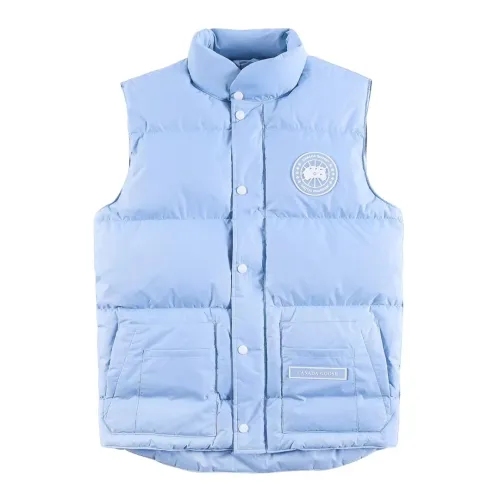 Sale Canada Goose White Label Glacier Down Vest  Luxury Lightweight Insulated Outerwear #B57845