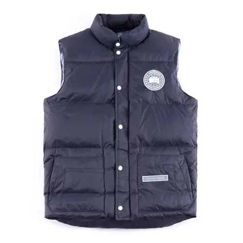 Sale Canada Goose White Label Glacier Down Vest  Luxury Lightweight Insulated Outerwear #B57846