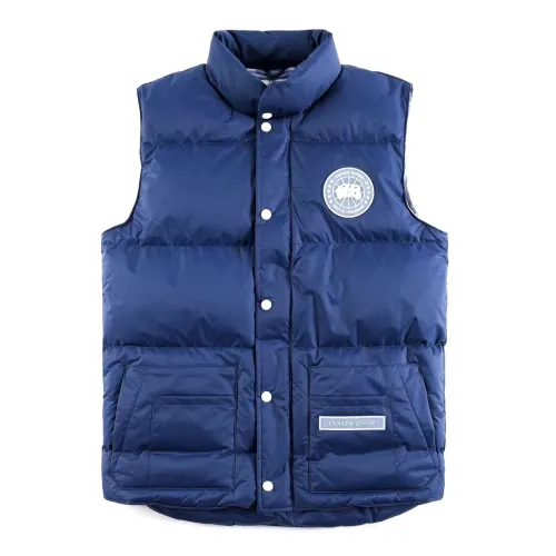 Sale Canada Goose White Label Glacier Down Vest  Luxury Lightweight Insulated Outerwear #B57848