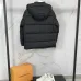 Gucci Black Puffer Jacket With White Stripes Unisex Style #B54502