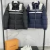Gucci Black Puffer Jacket With White Stripes Unisex Style #B54502