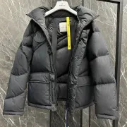 Moncler Olive Black Puffer Jacket Unisex Style With Unique Design #B54513