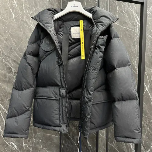 Moncler Olive Black Puffer Jacket Unisex Style With Unique Design #B54513