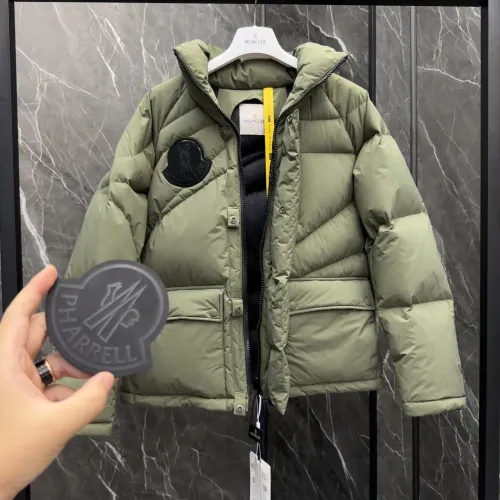 Moncler Olive Green Puffer Jacket Unisex Style With Unique Design #B54512