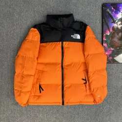 The North Face 1996 NUPTS Down Jacket Orange/Black #B57204