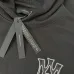 AMIRI Black Hoodie With Bold White Hollywood Logo And Ornate Emblem #B54241