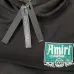 AMIRI Black Hoodie With Retro Lounge Graphic And Hollywood CA Details #B54240